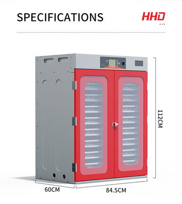 Multifunctional Chinese Red Hatching Chicken HHD Egg Incubator Full Automatic Hatching Egg Parts 1000 Eggs